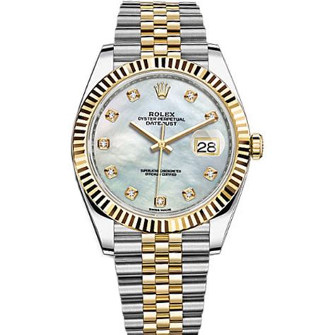 rolex mother of pearl dial